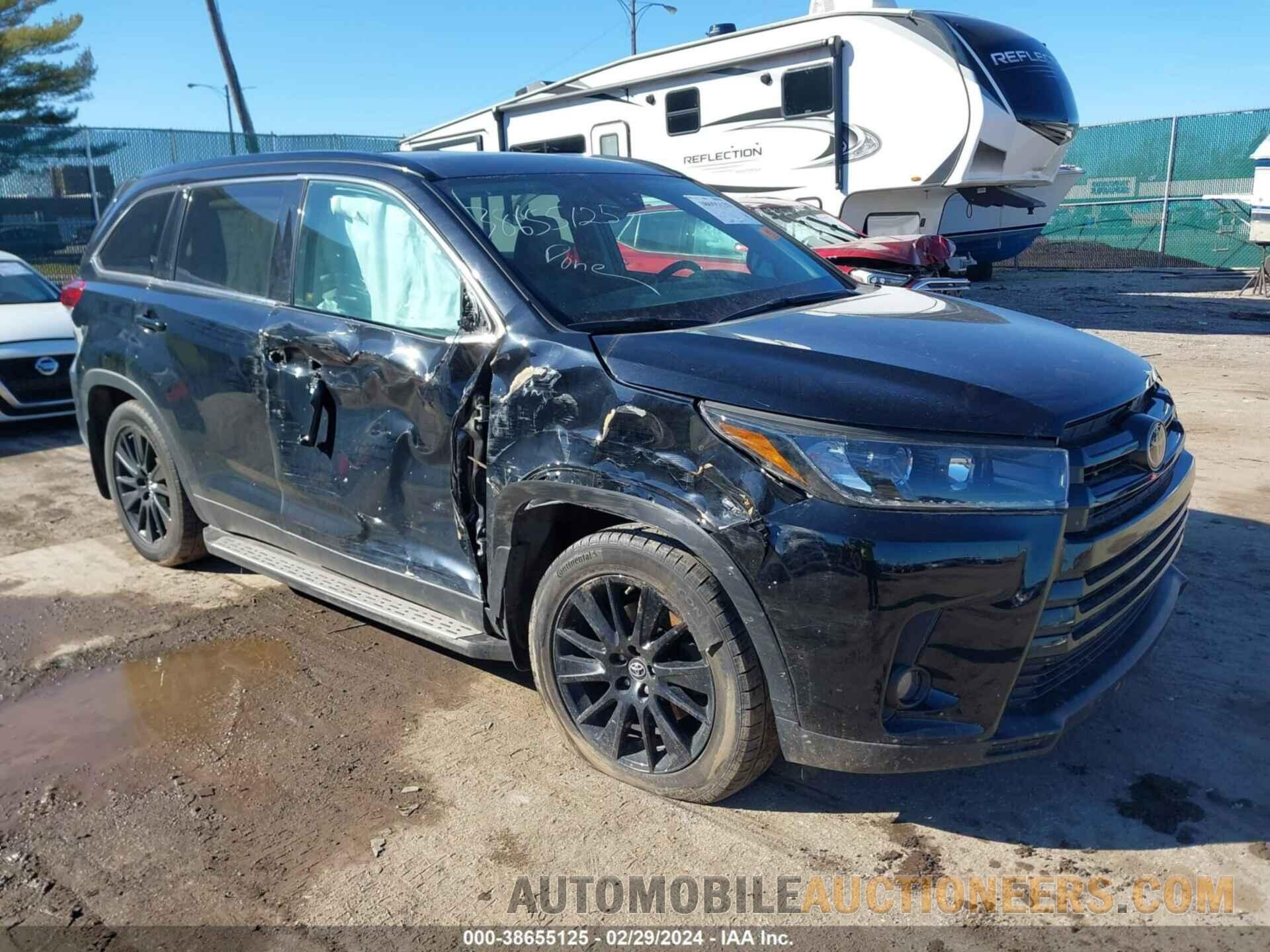 5TDJZRFH6KS577045 TOYOTA HIGHLANDER 2019