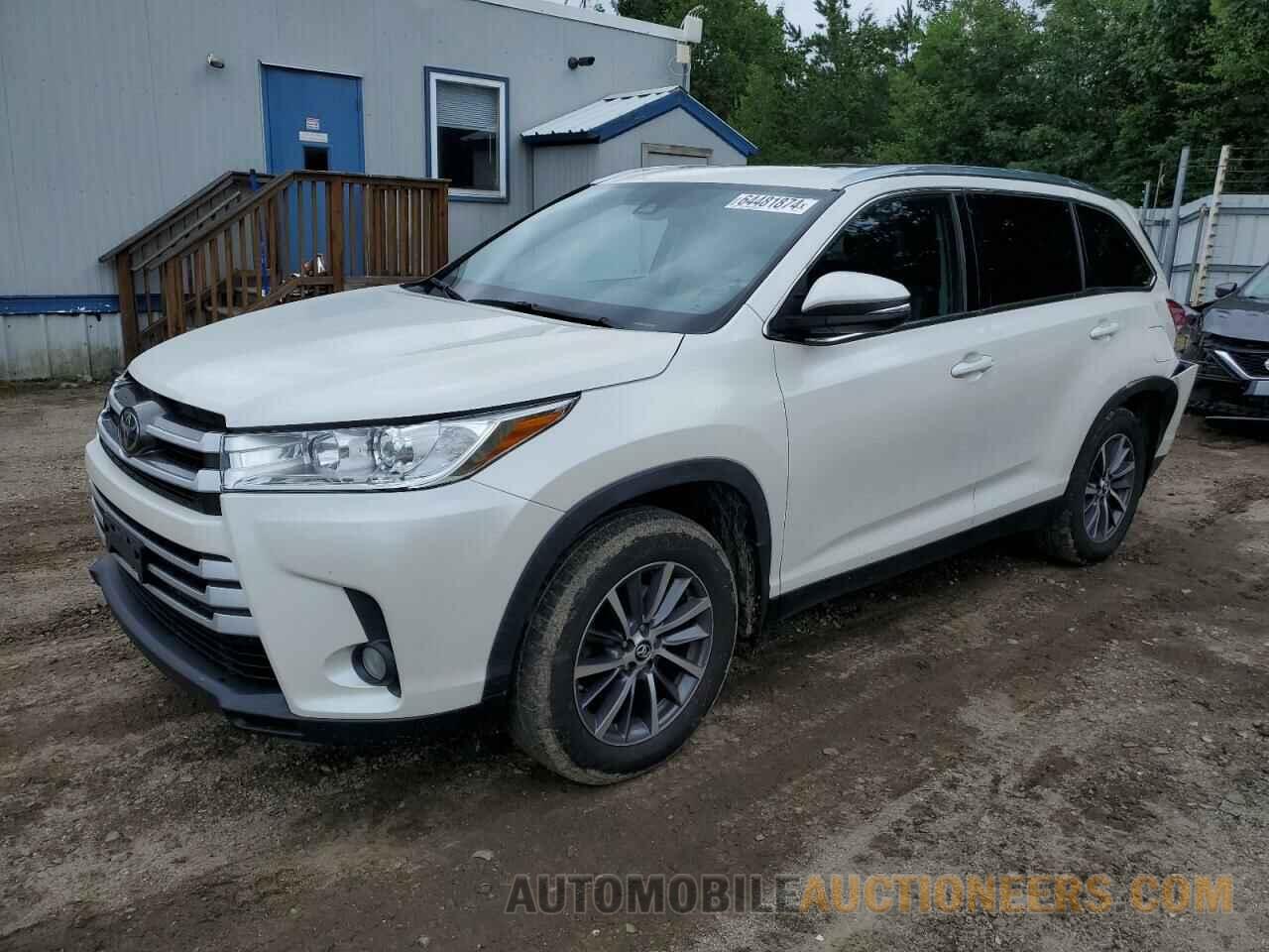 5TDJZRFH6KS605314 TOYOTA HIGHLANDER 2019