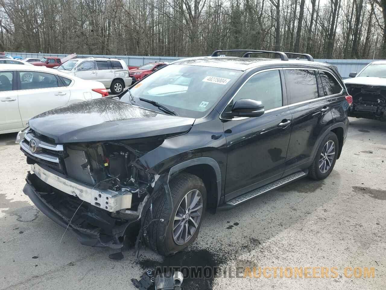 5TDJZRFH6KS606754 TOYOTA HIGHLANDER 2019