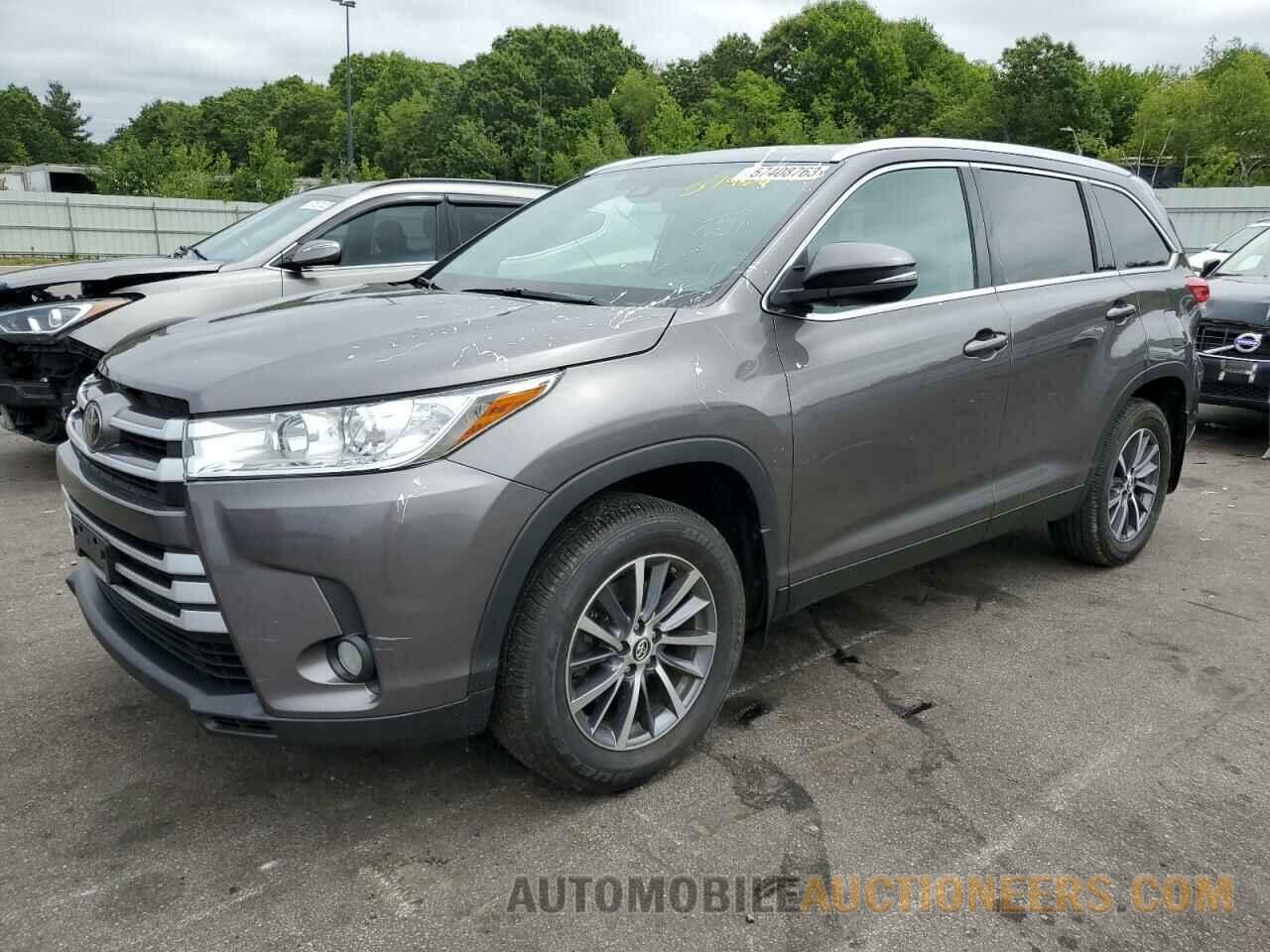 5TDJZRFH6KS621822 TOYOTA HIGHLANDER 2019