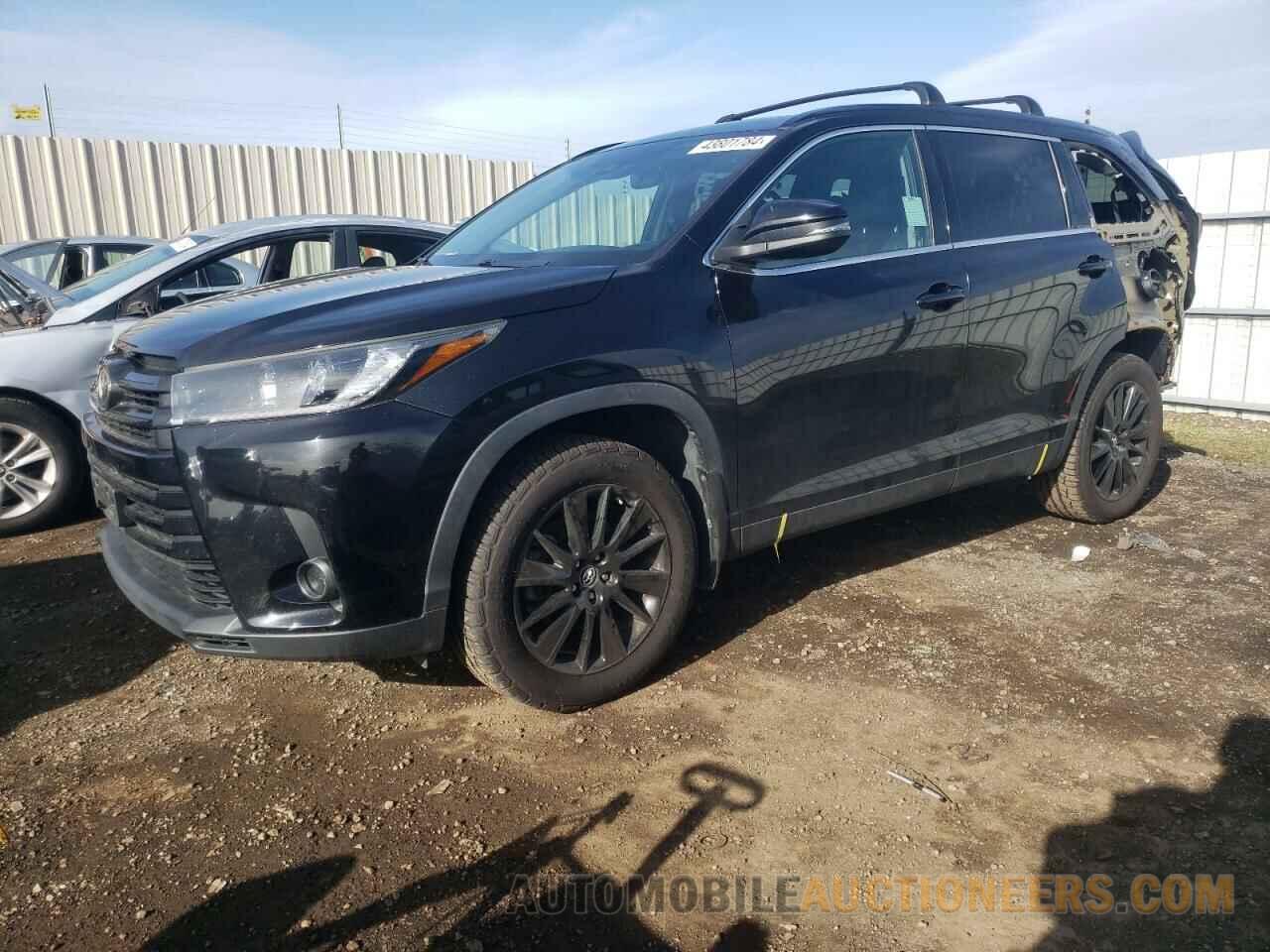 5TDJZRFH6KS625143 TOYOTA HIGHLANDER 2019