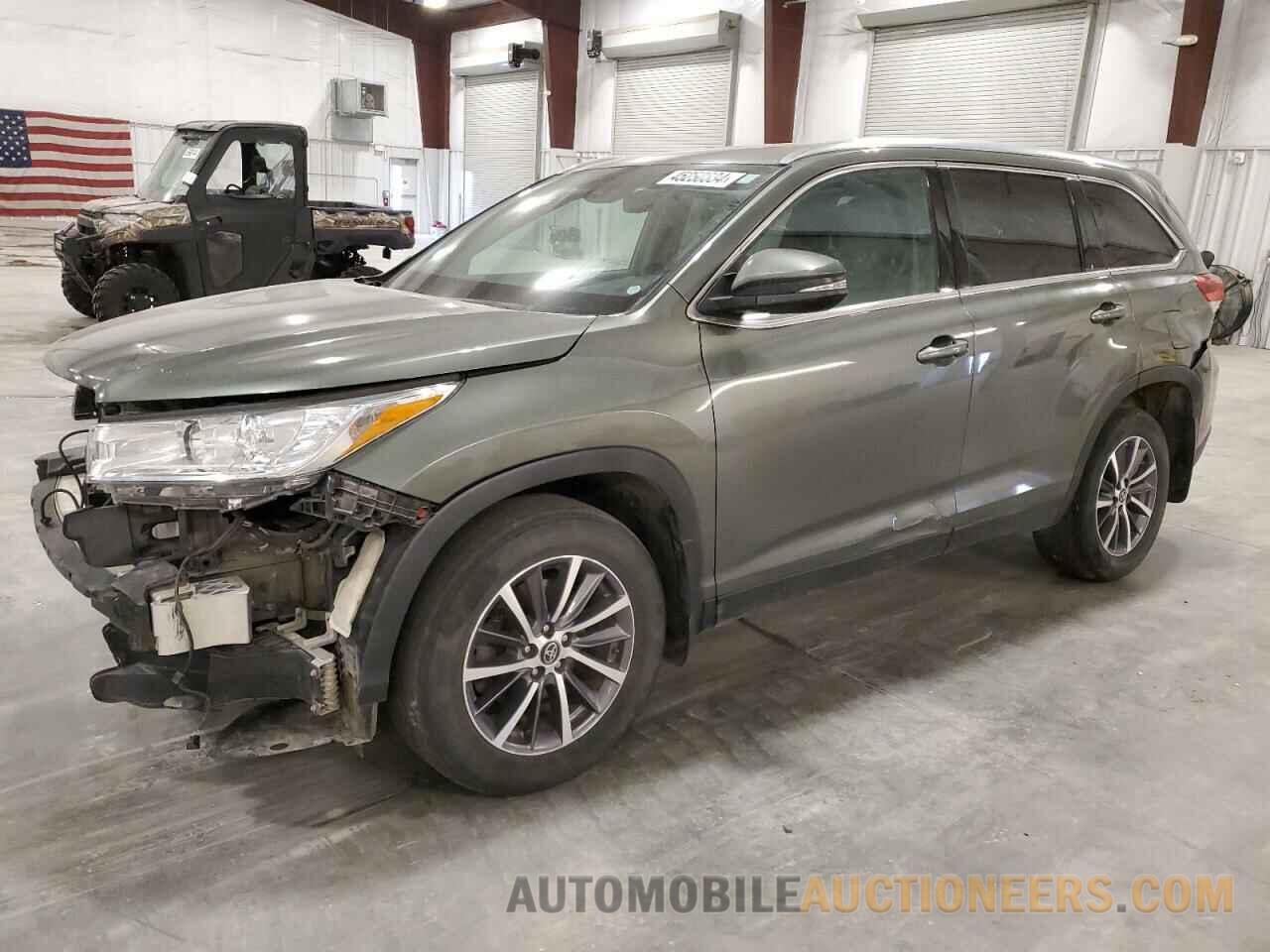 5TDJZRFH6KS703159 TOYOTA HIGHLANDER 2019