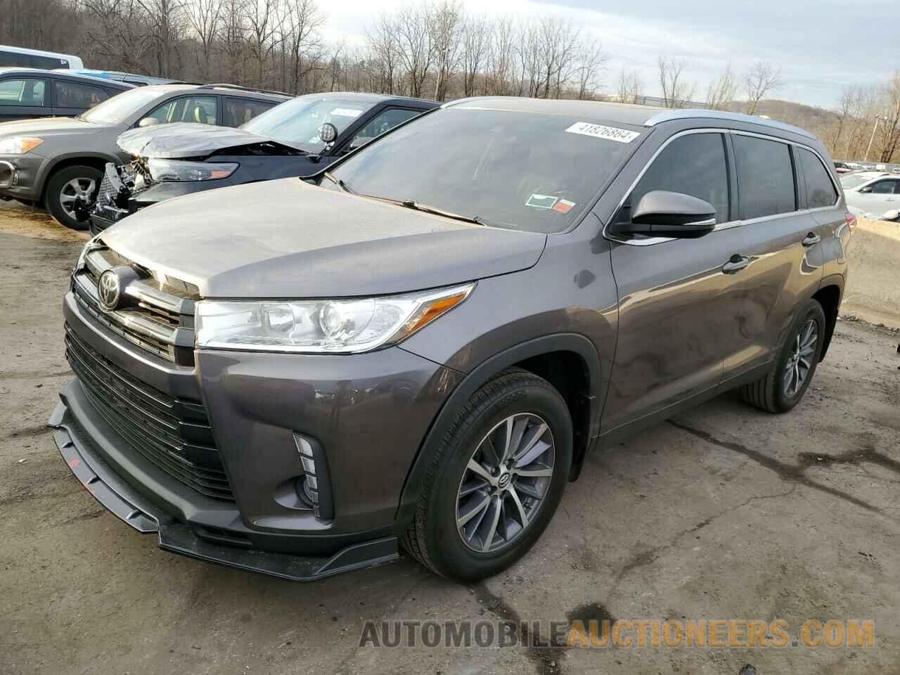 5TDJZRFH6KS706322 TOYOTA HIGHLANDER 2019