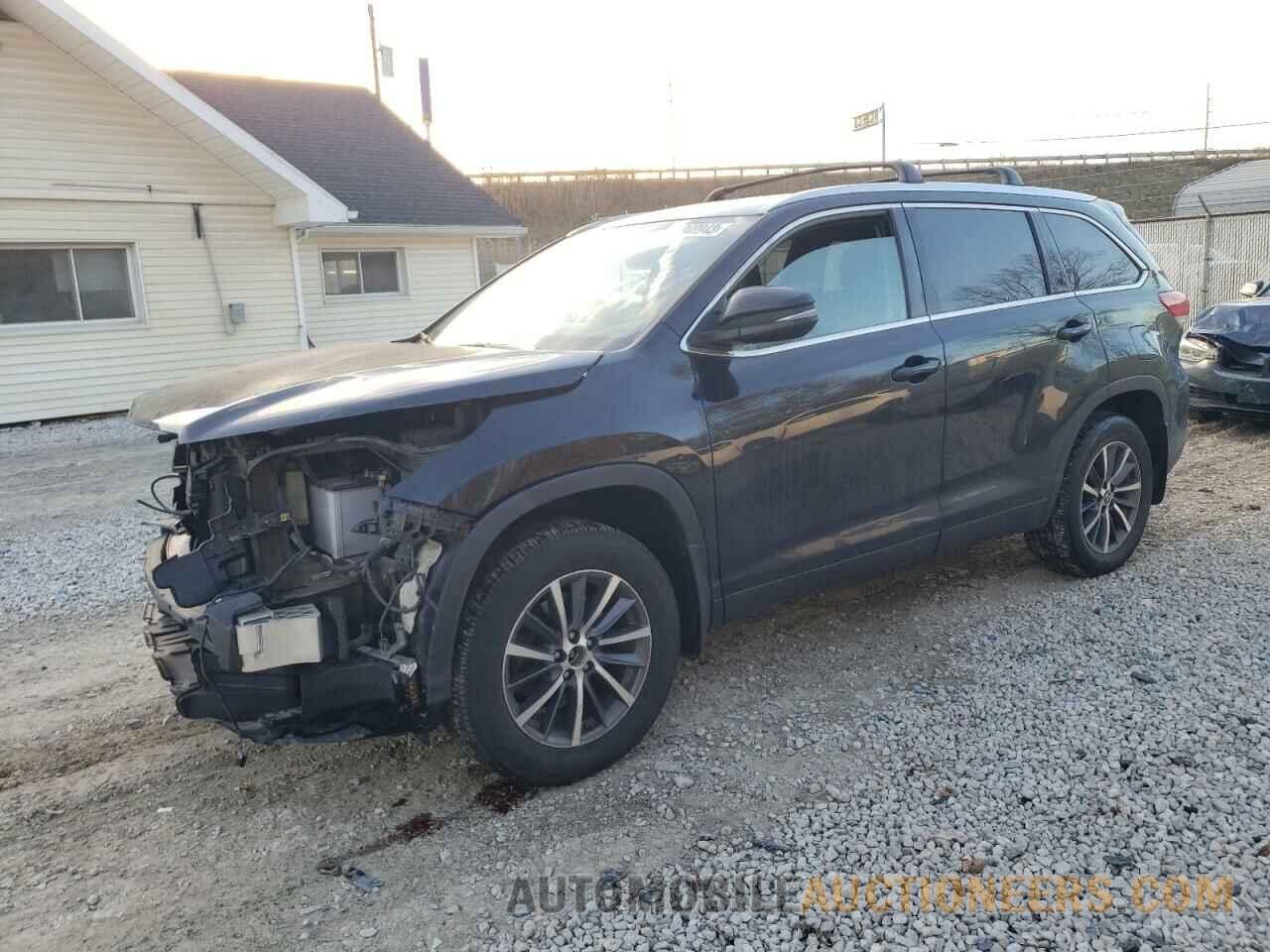 5TDJZRFH6KS733987 TOYOTA HIGHLANDER 2019