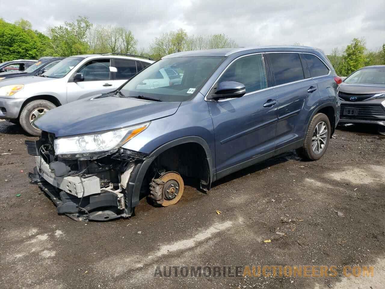 5TDJZRFH6KS965800 TOYOTA HIGHLANDER 2019