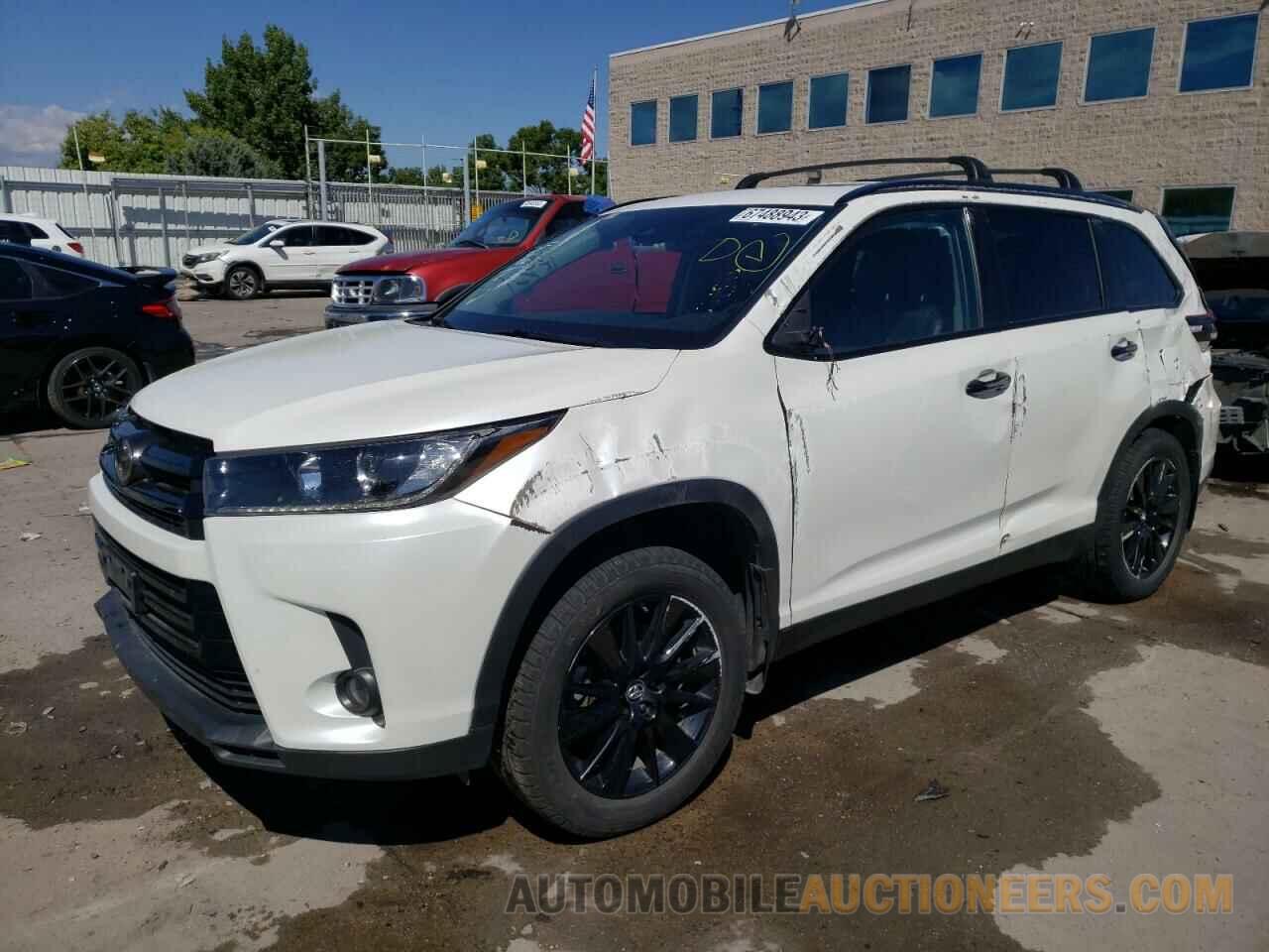 5TDJZRFH6KS974805 TOYOTA HIGHLANDER 2019