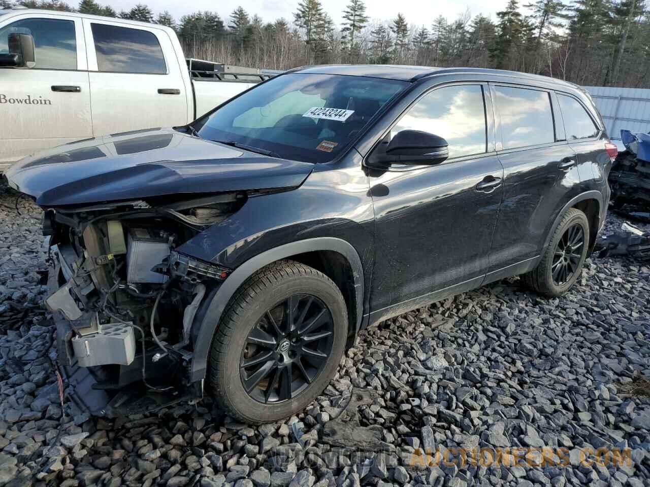 5TDJZRFH6KS977705 TOYOTA HIGHLANDER 2019