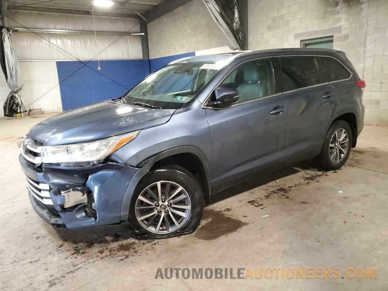 5TDJZRFH6KS984301 TOYOTA HIGHLANDER 2019