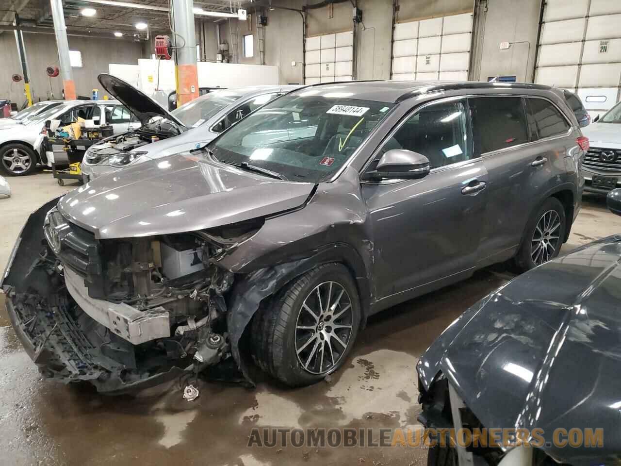 5TDJZRFH7HS358510 TOYOTA HIGHLANDER 2017