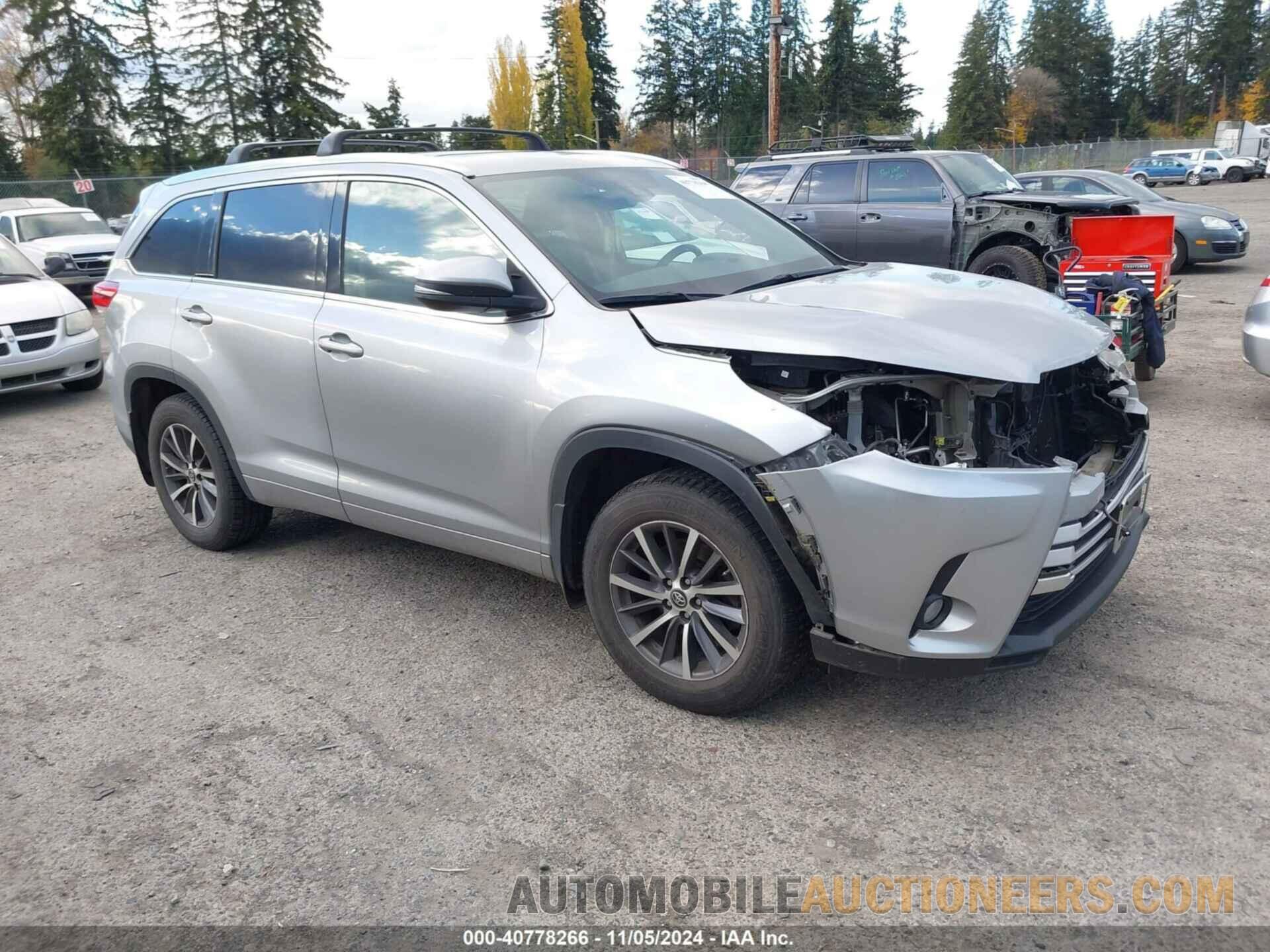 5TDJZRFH7HS366302 TOYOTA HIGHLANDER 2017