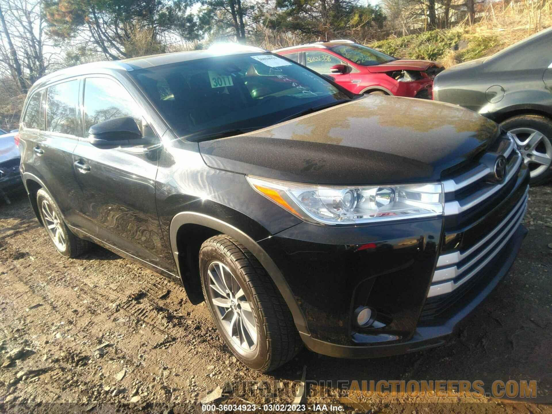 5TDJZRFH7HS374254 TOYOTA HIGHLANDER 2017