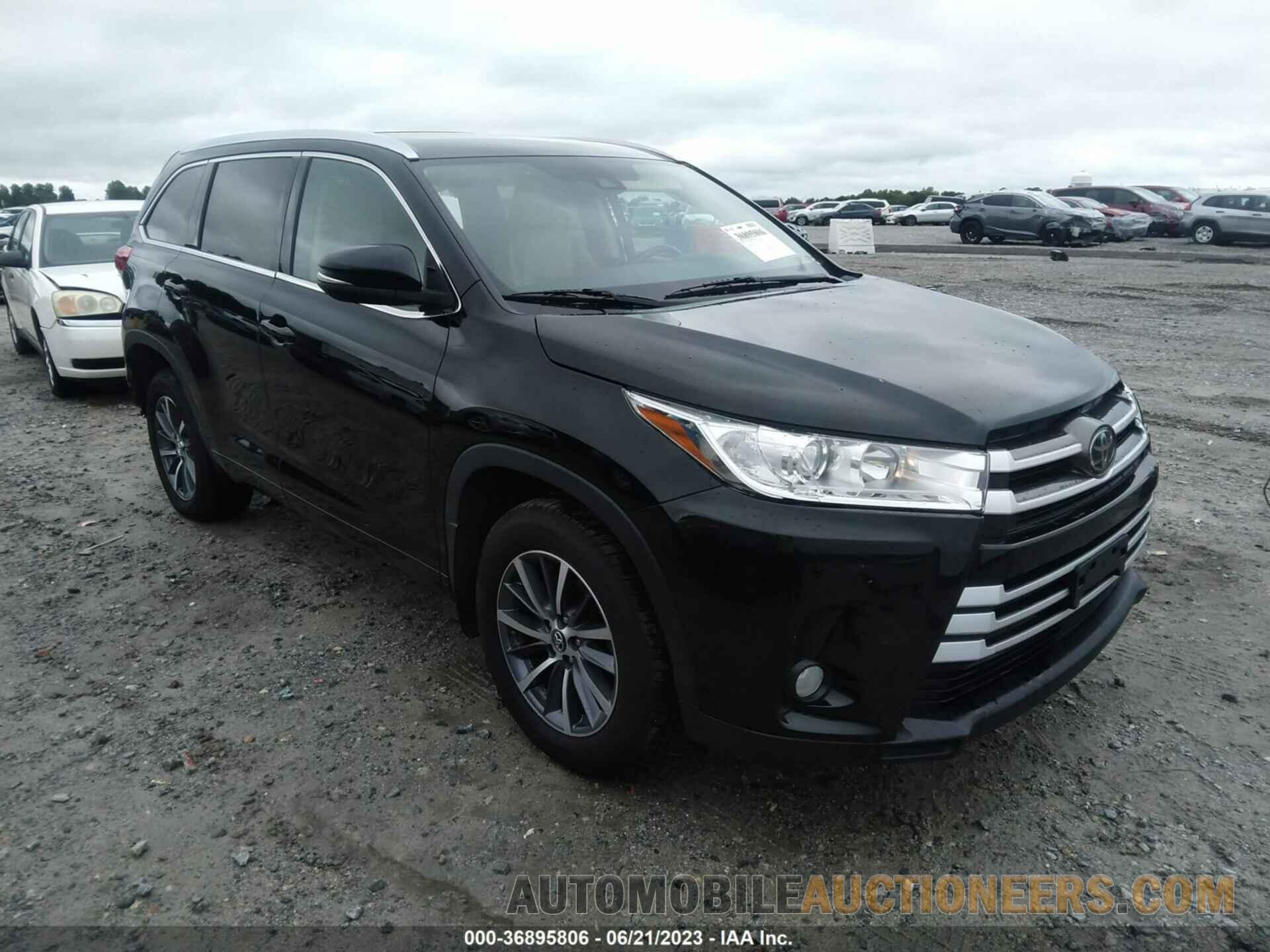 5TDJZRFH7HS378613 TOYOTA HIGHLANDER 2017