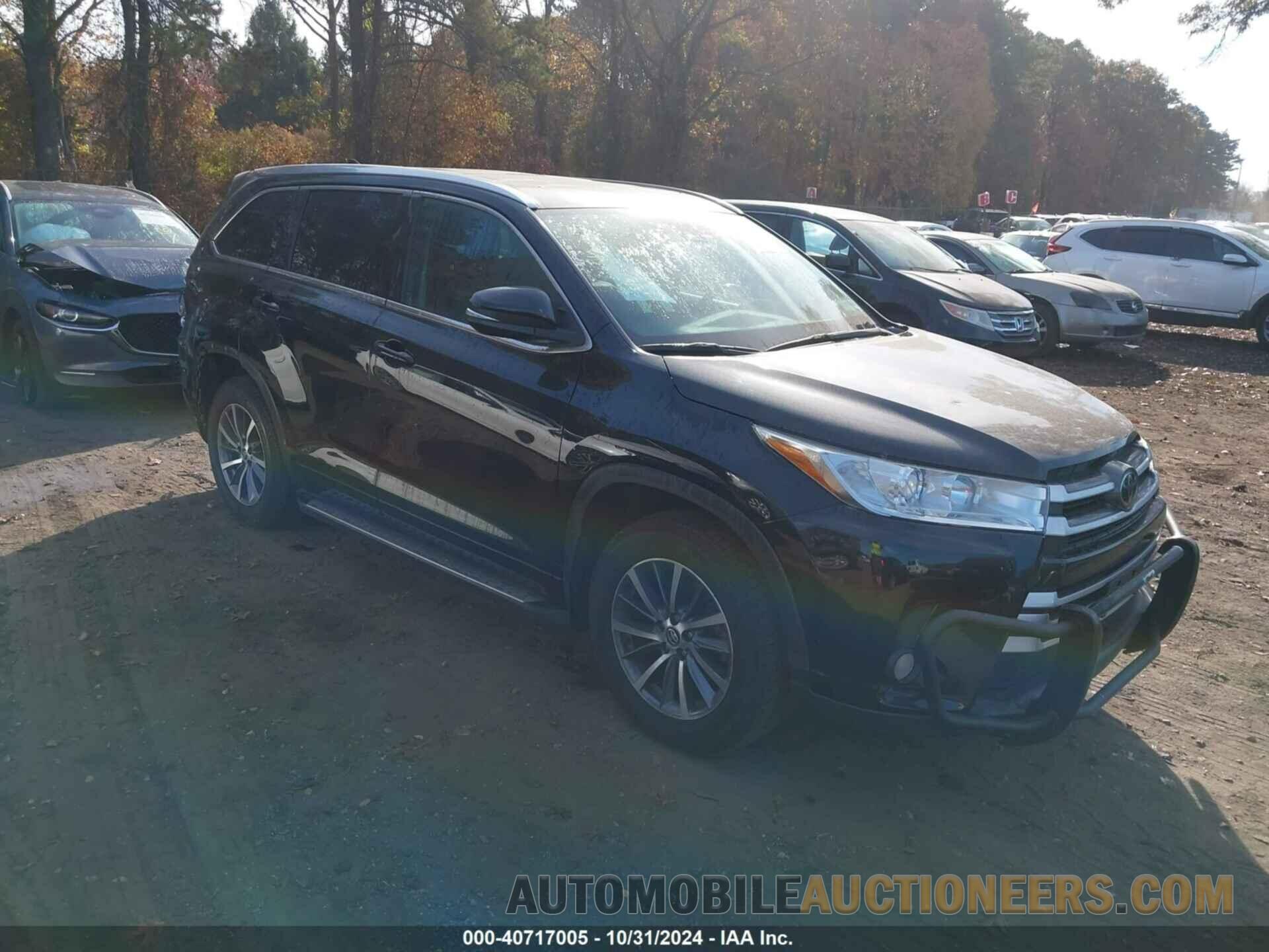 5TDJZRFH7HS381043 TOYOTA HIGHLANDER 2017