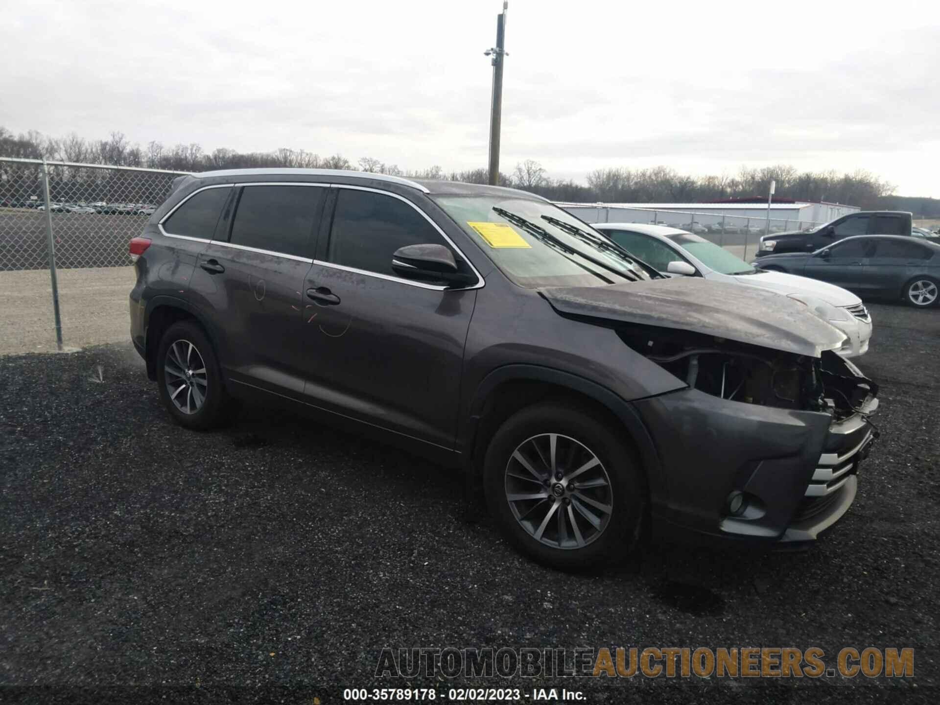 5TDJZRFH7HS385870 TOYOTA HIGHLANDER 2017