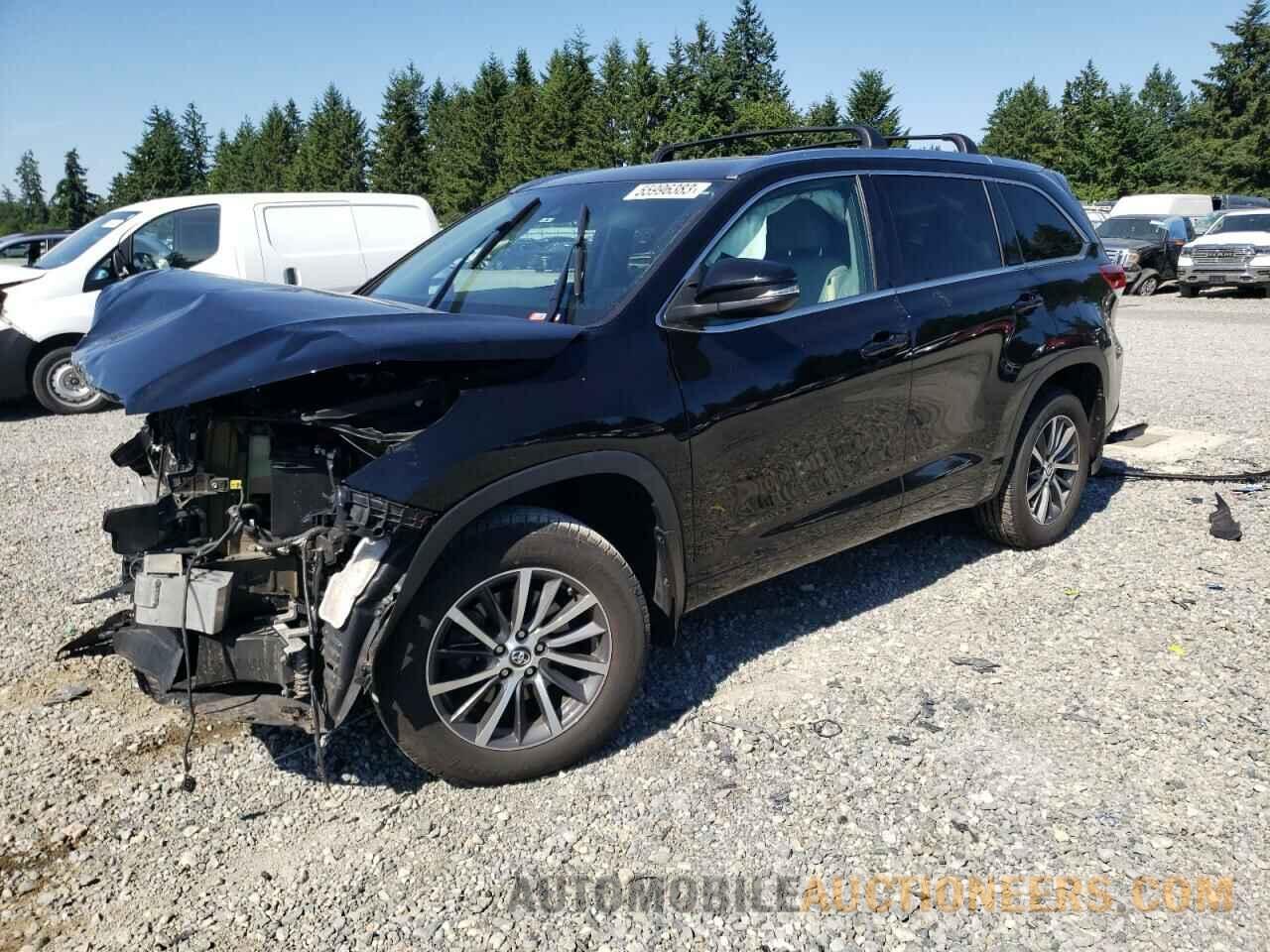 5TDJZRFH7HS403610 TOYOTA HIGHLANDER 2017