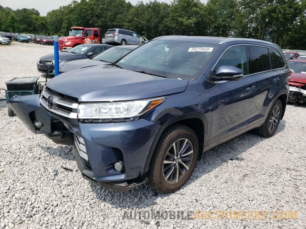 5TDJZRFH7HS407799 TOYOTA HIGHLANDER 2017