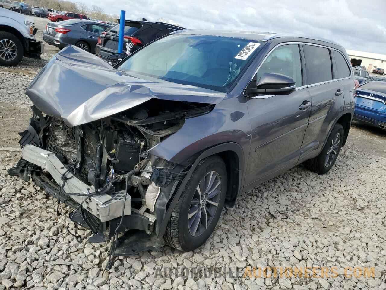 5TDJZRFH7HS439605 TOYOTA HIGHLANDER 2017