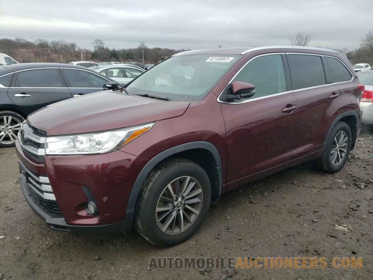 5TDJZRFH7HS442035 TOYOTA HIGHLANDER 2017