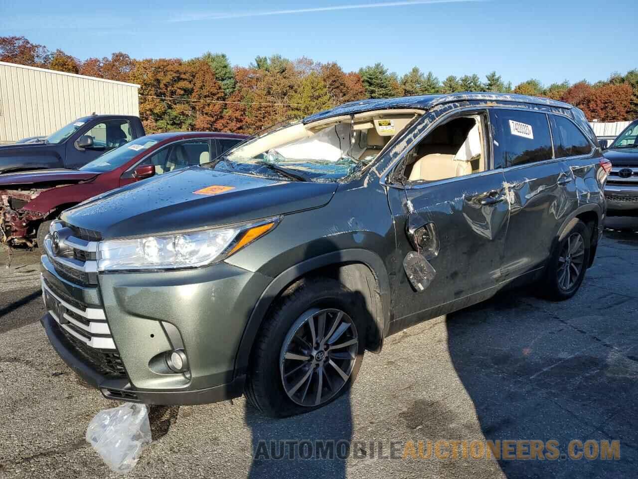 5TDJZRFH7HS443606 TOYOTA HIGHLANDER 2017