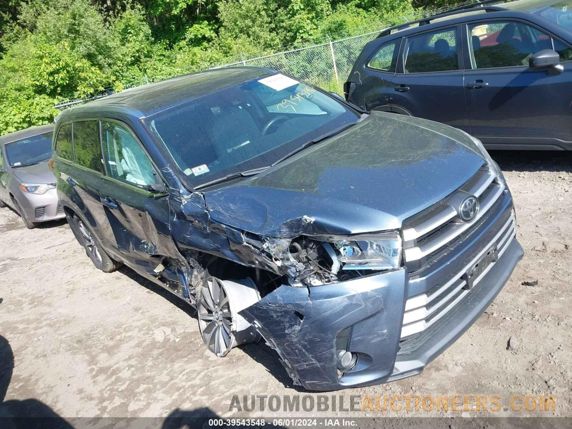 5TDJZRFH7HS454881 TOYOTA HIGHLANDER 2017