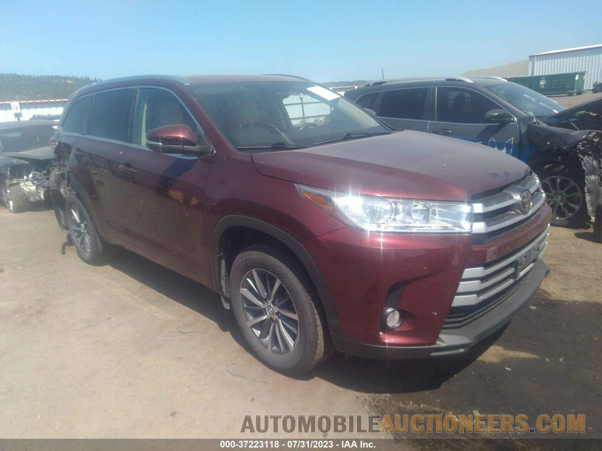 5TDJZRFH7HS462642 TOYOTA HIGHLANDER 2017