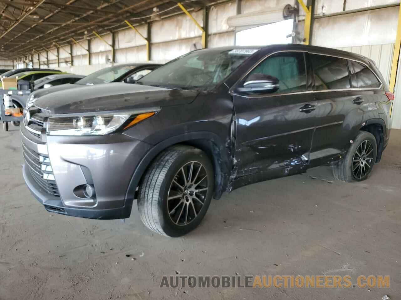 5TDJZRFH7HS509376 TOYOTA HIGHLANDER 2017