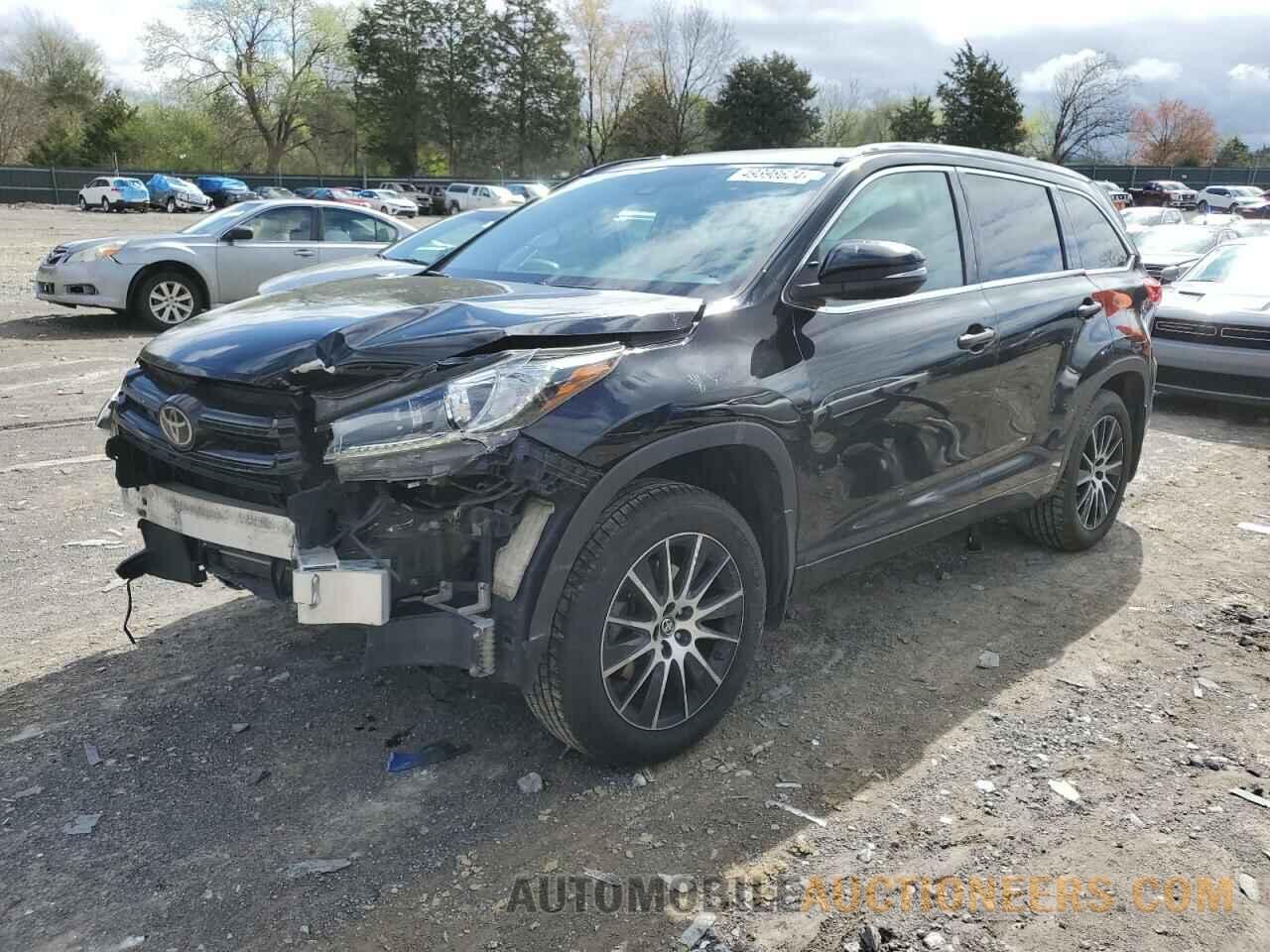 5TDJZRFH7HS515548 TOYOTA HIGHLANDER 2017