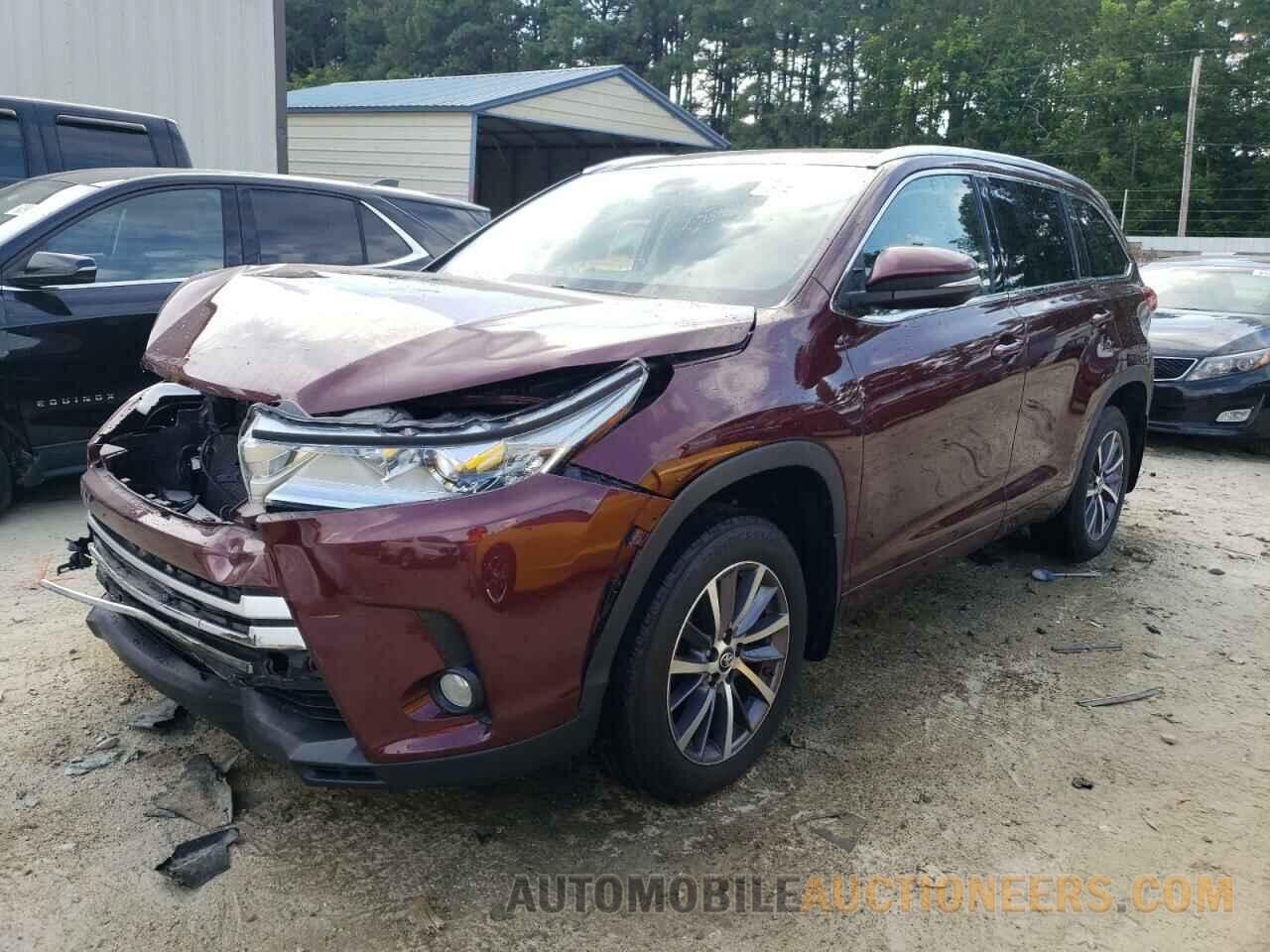 5TDJZRFH7JS489832 TOYOTA HIGHLANDER 2018