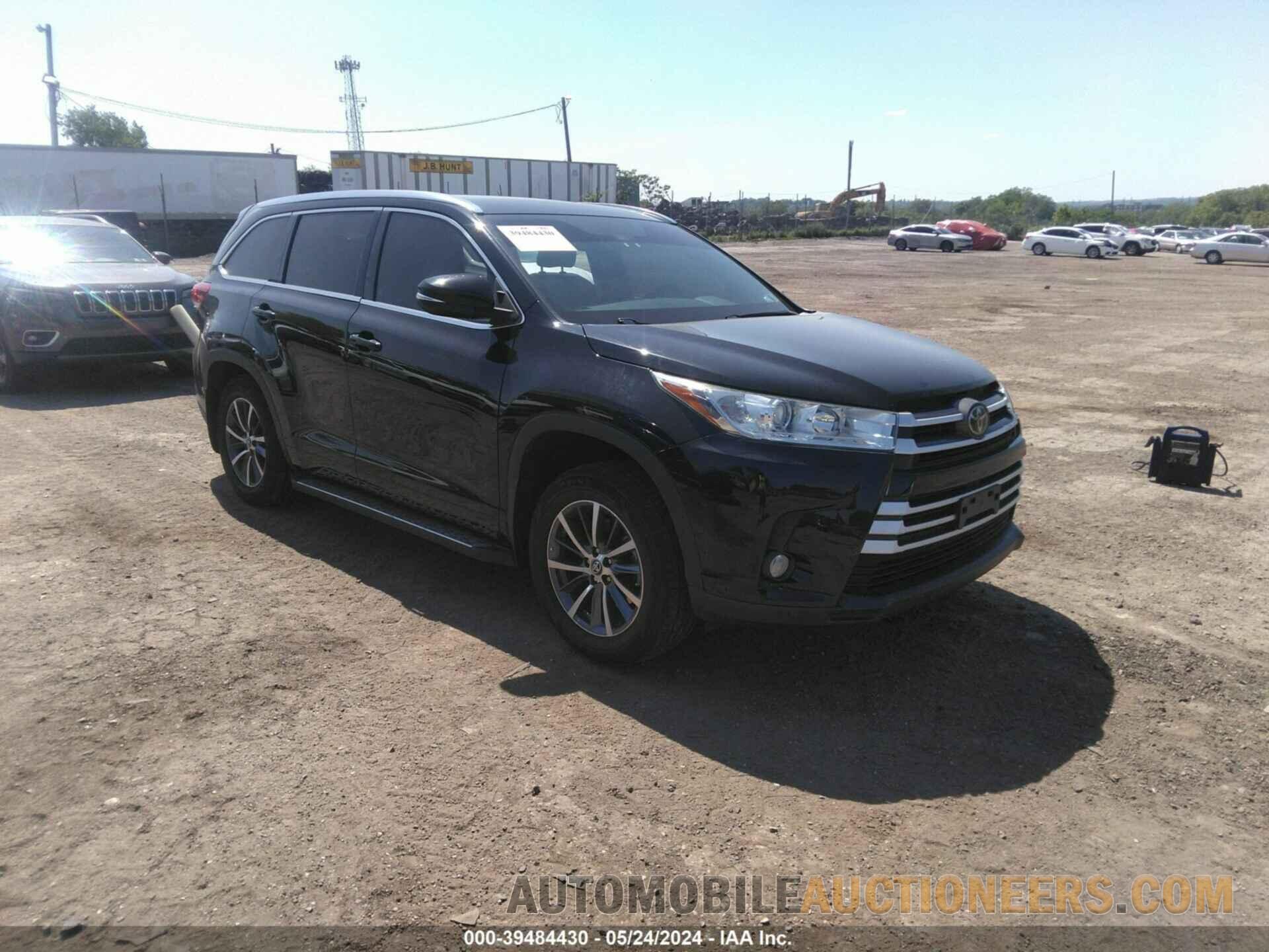 5TDJZRFH7JS529603 TOYOTA HIGHLANDER 2018