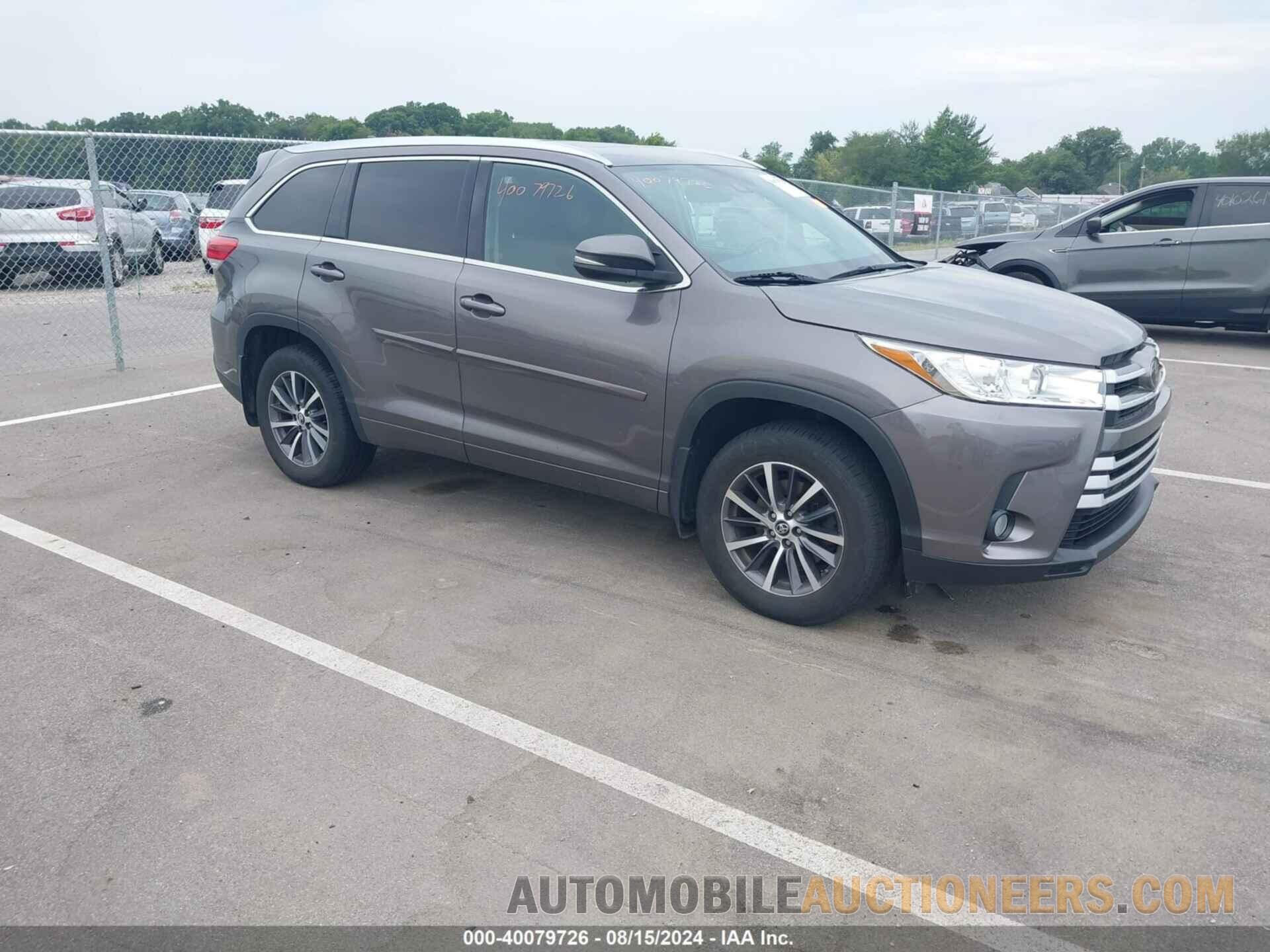 5TDJZRFH7JS532310 TOYOTA HIGHLANDER 2018