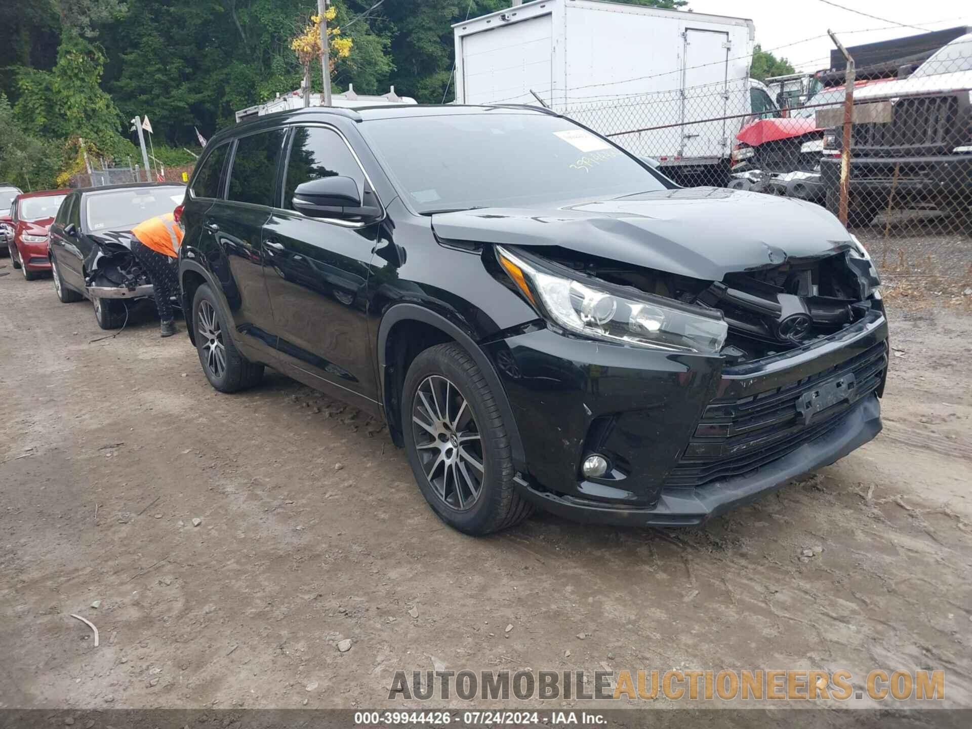 5TDJZRFH7JS546045 TOYOTA HIGHLANDER 2018