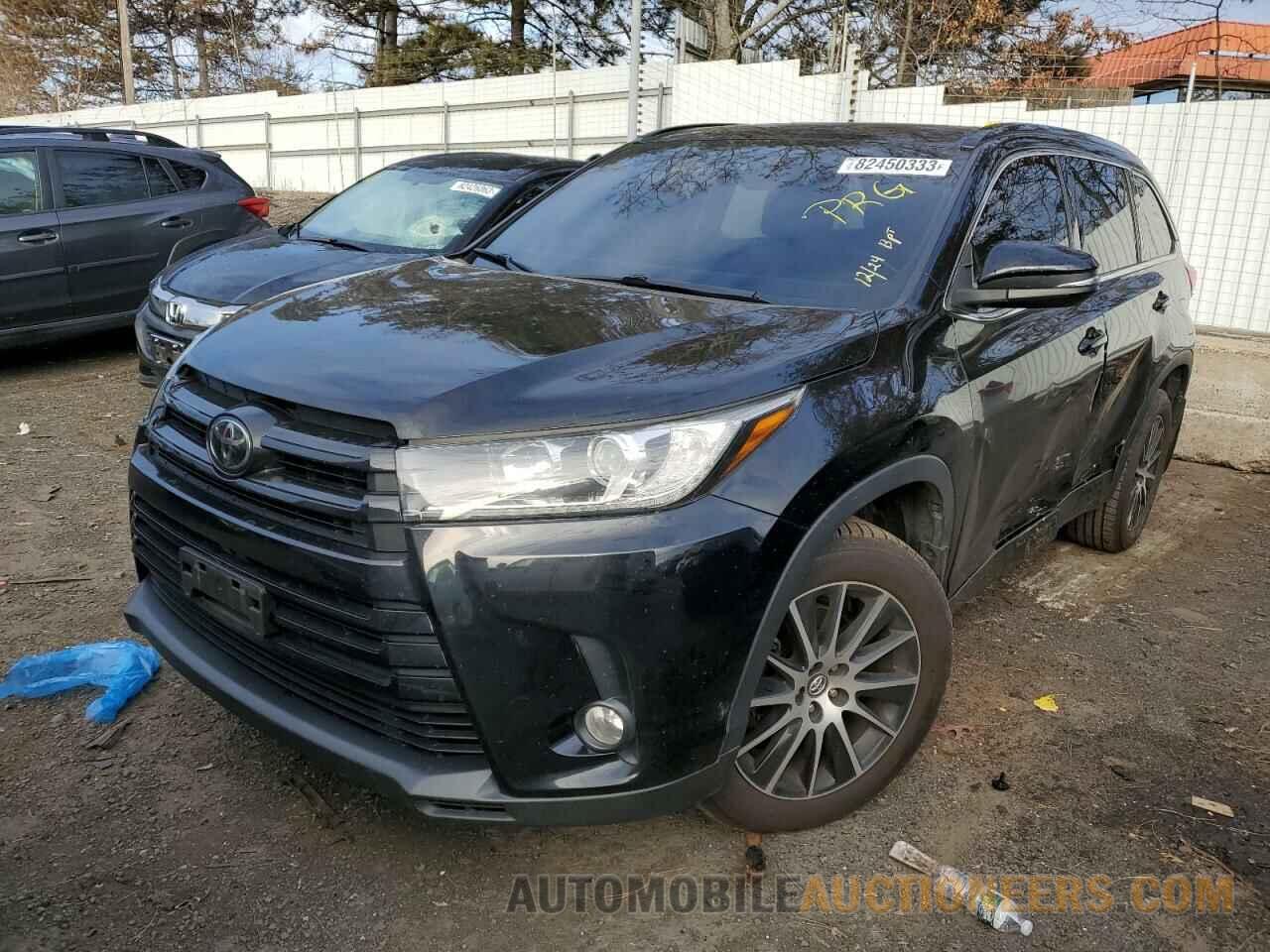 5TDJZRFH7JS551827 TOYOTA HIGHLANDER 2018