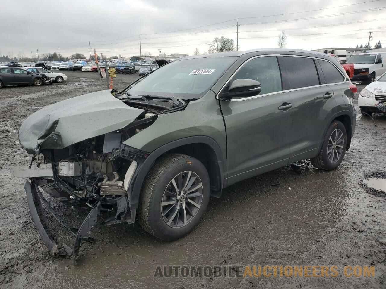 5TDJZRFH7JS804287 TOYOTA HIGHLANDER 2018