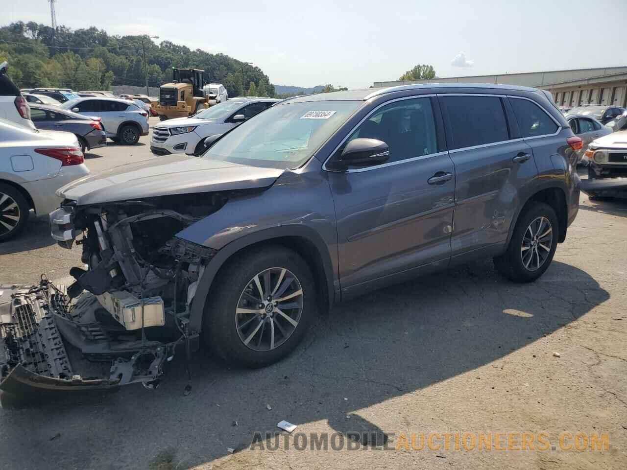 5TDJZRFH7JS837127 TOYOTA HIGHLANDER 2018