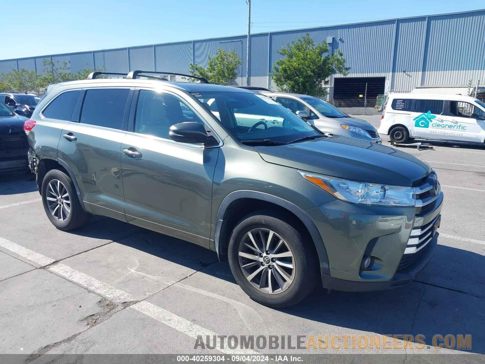 5TDJZRFH7JS862724 TOYOTA HIGHLANDER 2018