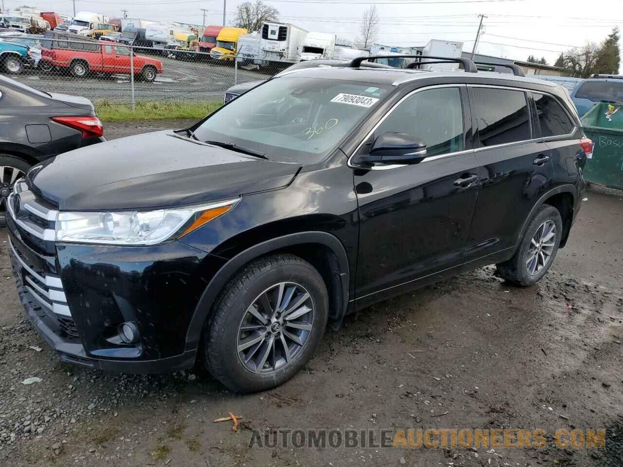 5TDJZRFH7JS883105 TOYOTA HIGHLANDER 2018