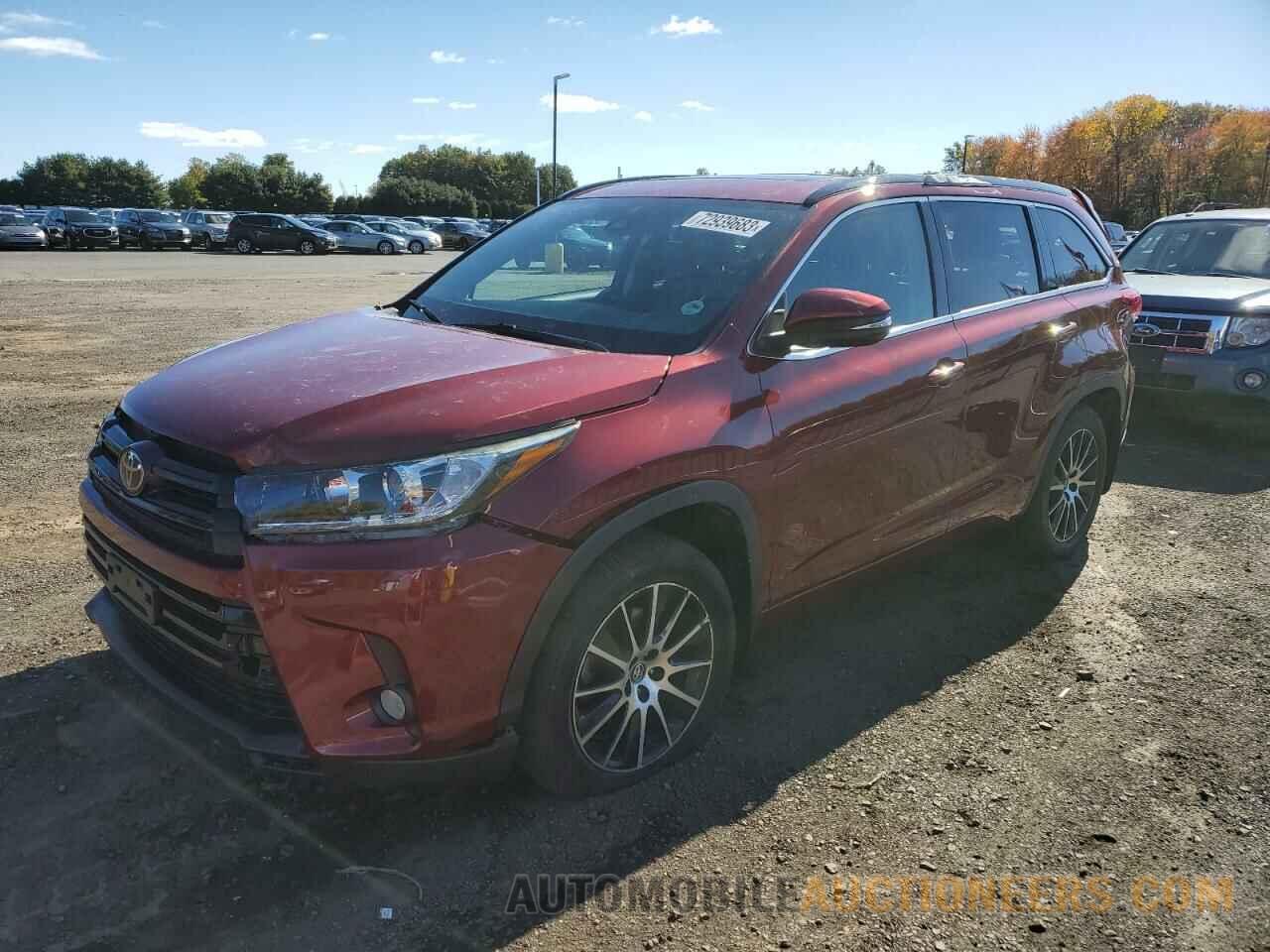 5TDJZRFH7JS886277 TOYOTA HIGHLANDER 2018