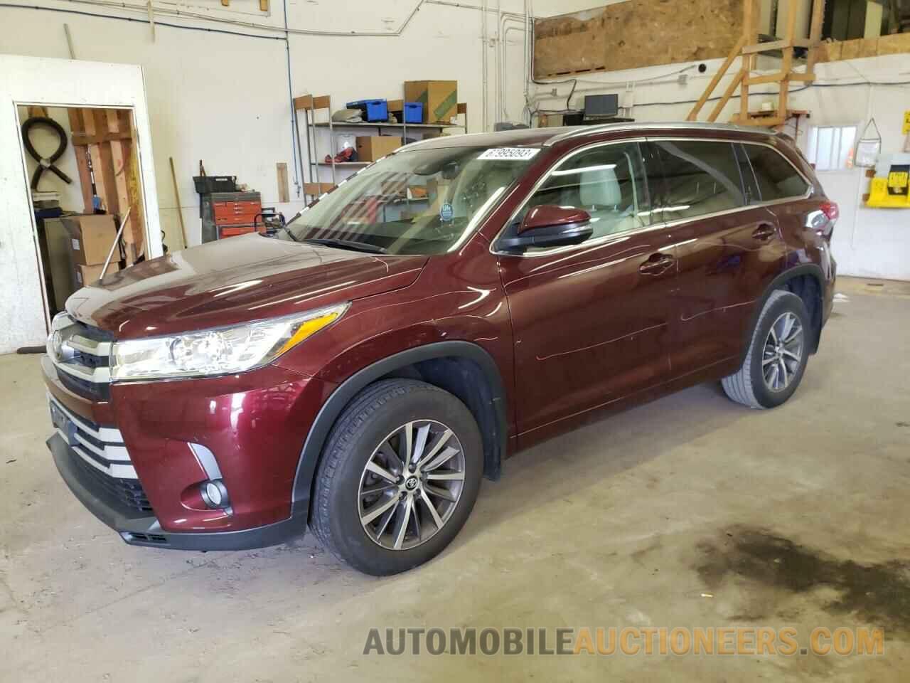 5TDJZRFH7JS889034 TOYOTA HIGHLANDER 2018