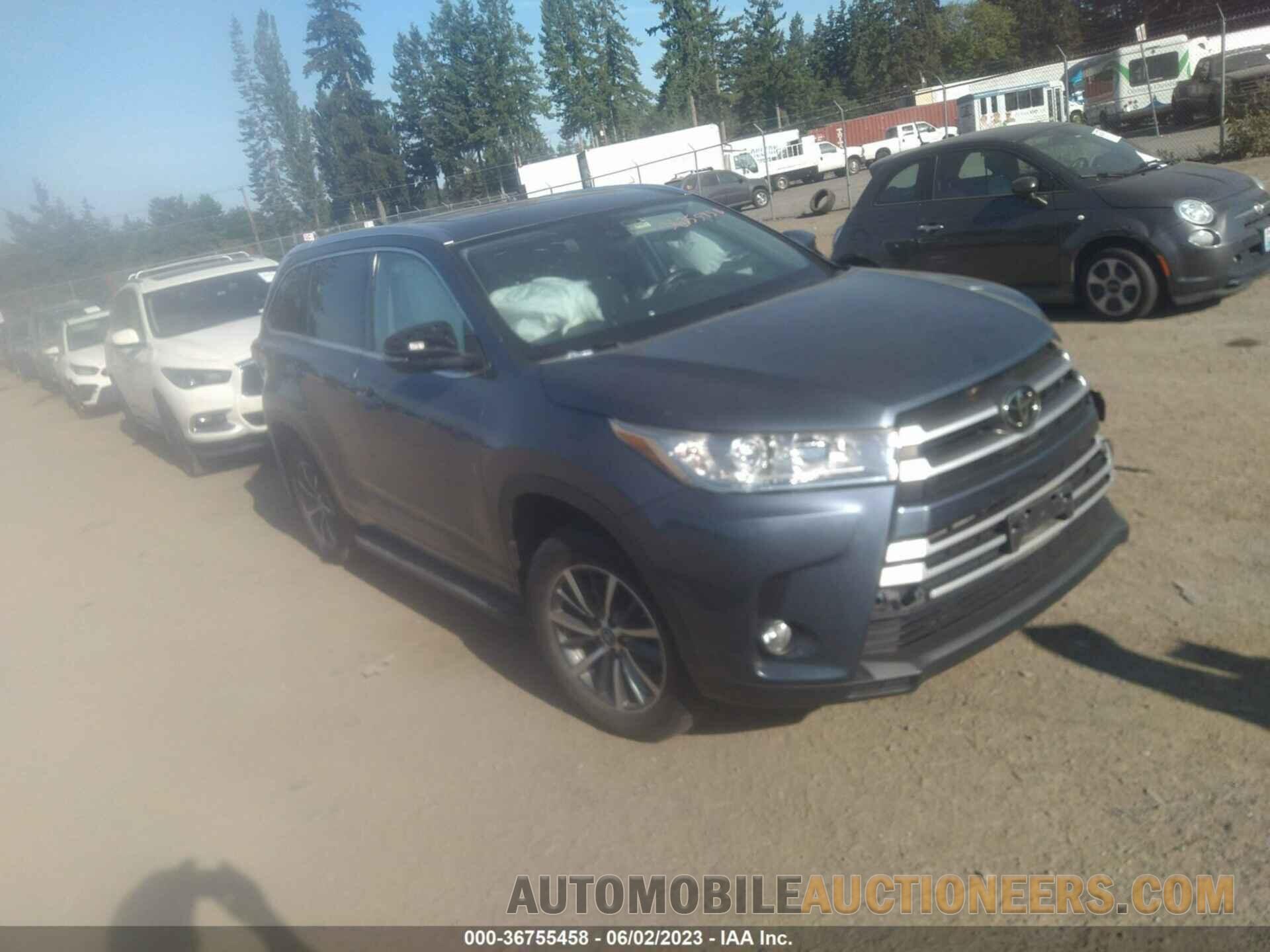 5TDJZRFH7JS892175 TOYOTA HIGHLANDER 2018