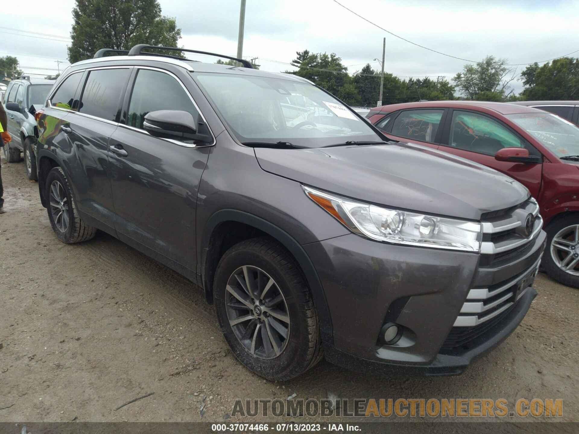 5TDJZRFH7KS563400 TOYOTA HIGHLANDER 2019