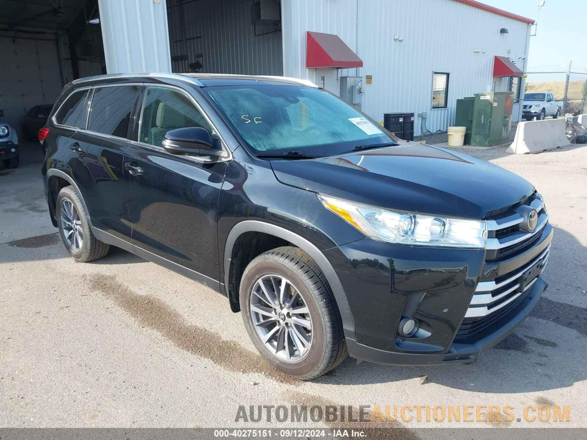 5TDJZRFH7KS565079 TOYOTA HIGHLANDER 2019