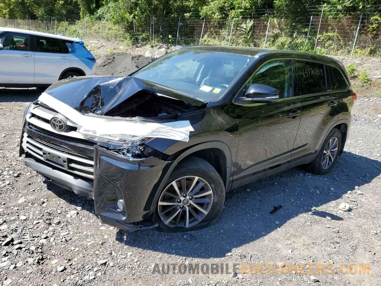 5TDJZRFH7KS570606 TOYOTA HIGHLANDER 2019