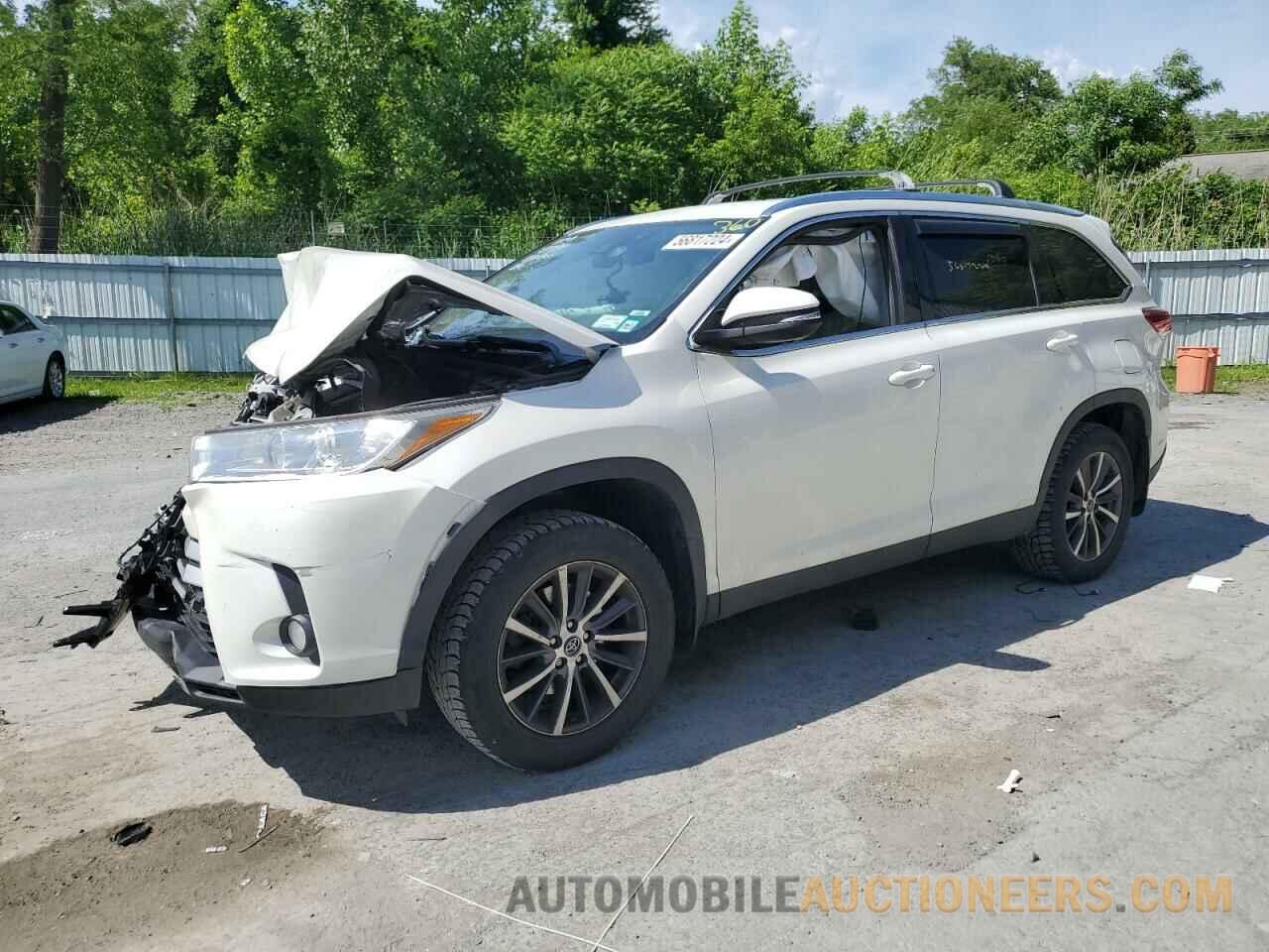 5TDJZRFH7KS575725 TOYOTA HIGHLANDER 2019