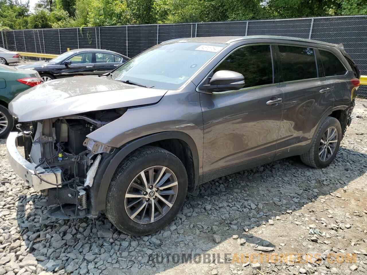 5TDJZRFH7KS581573 TOYOTA HIGHLANDER 2019