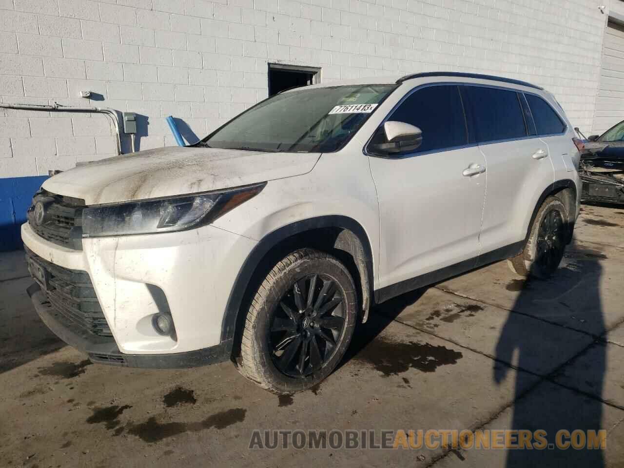 5TDJZRFH7KS601708 TOYOTA HIGHLANDER 2019