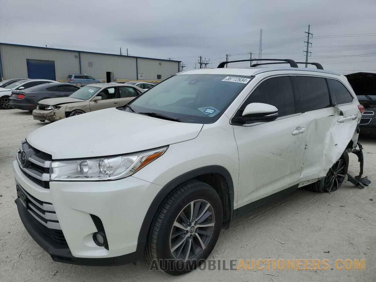 5TDJZRFH7KS602504 TOYOTA HIGHLANDER 2019