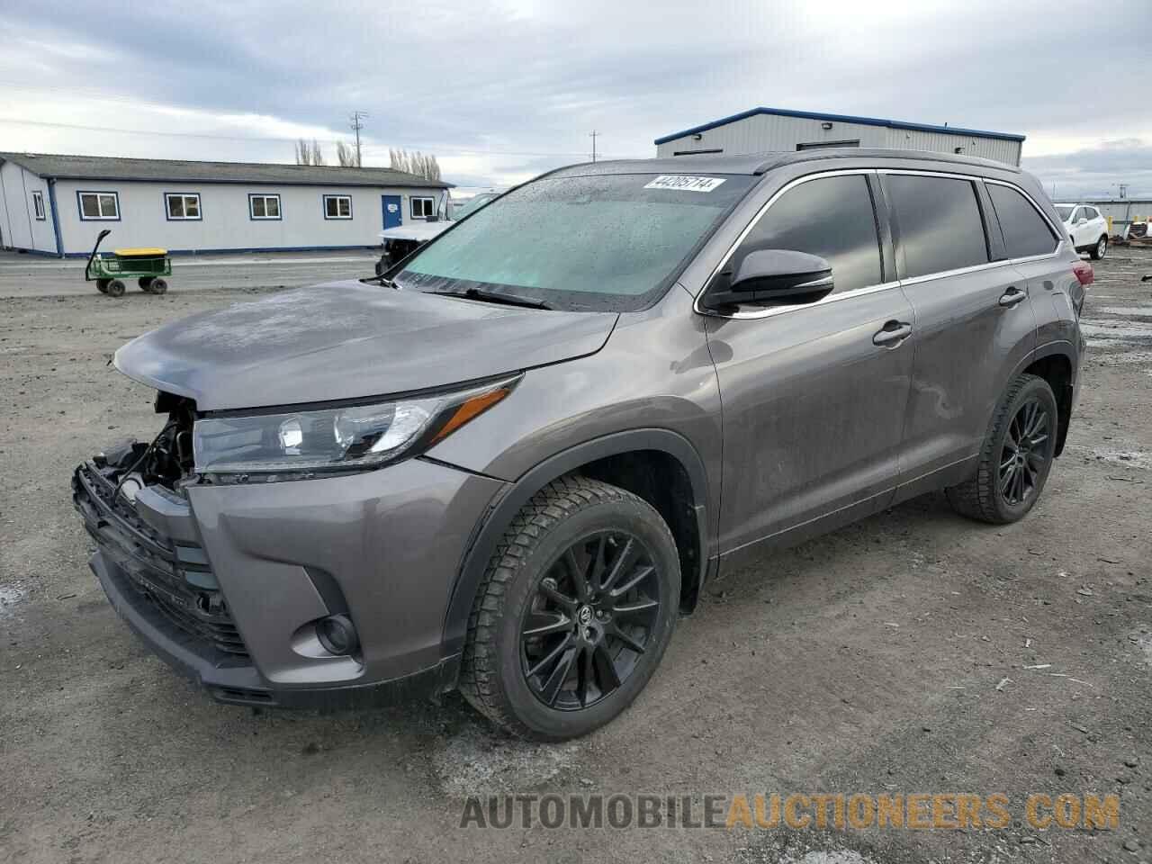 5TDJZRFH7KS607931 TOYOTA HIGHLANDER 2019