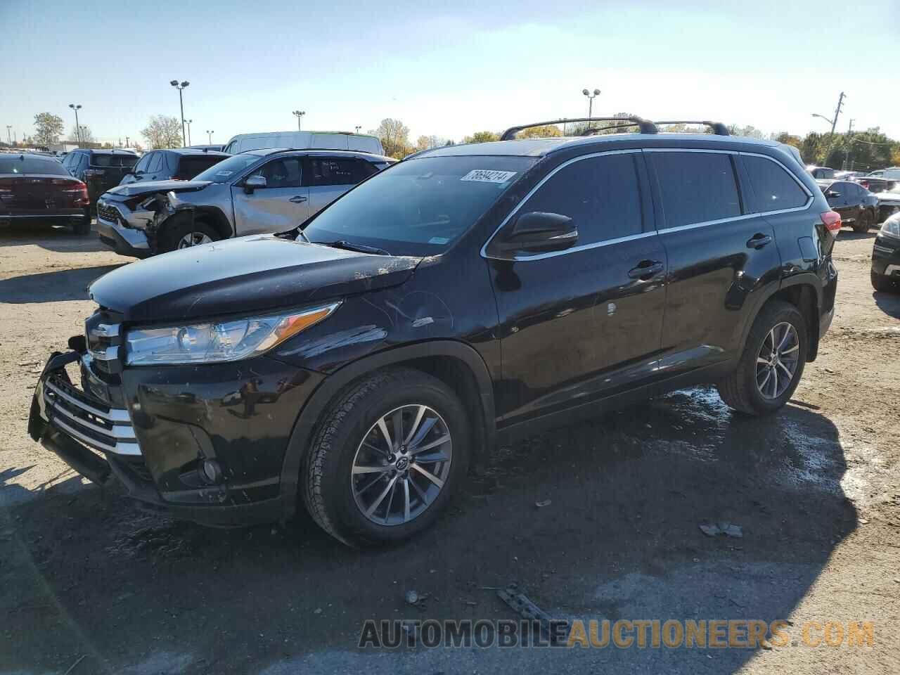 5TDJZRFH7KS614491 TOYOTA HIGHLANDER 2019