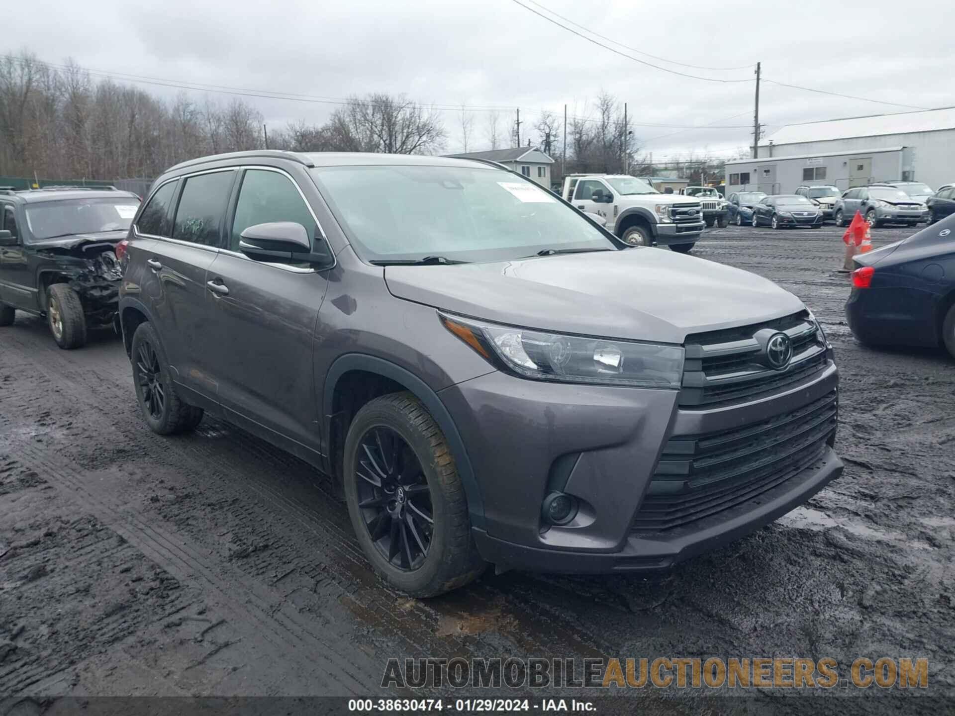 5TDJZRFH7KS614877 TOYOTA HIGHLANDER 2019