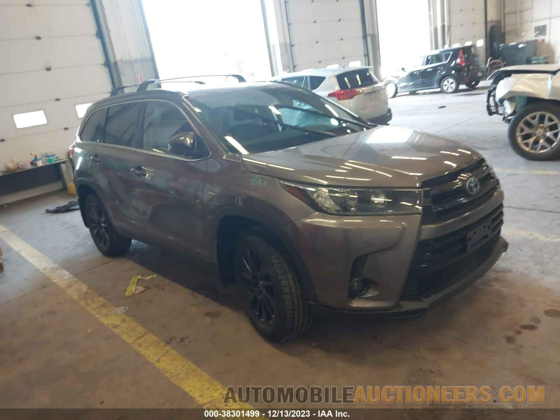 5TDJZRFH7KS628505 TOYOTA HIGHLANDER 2019